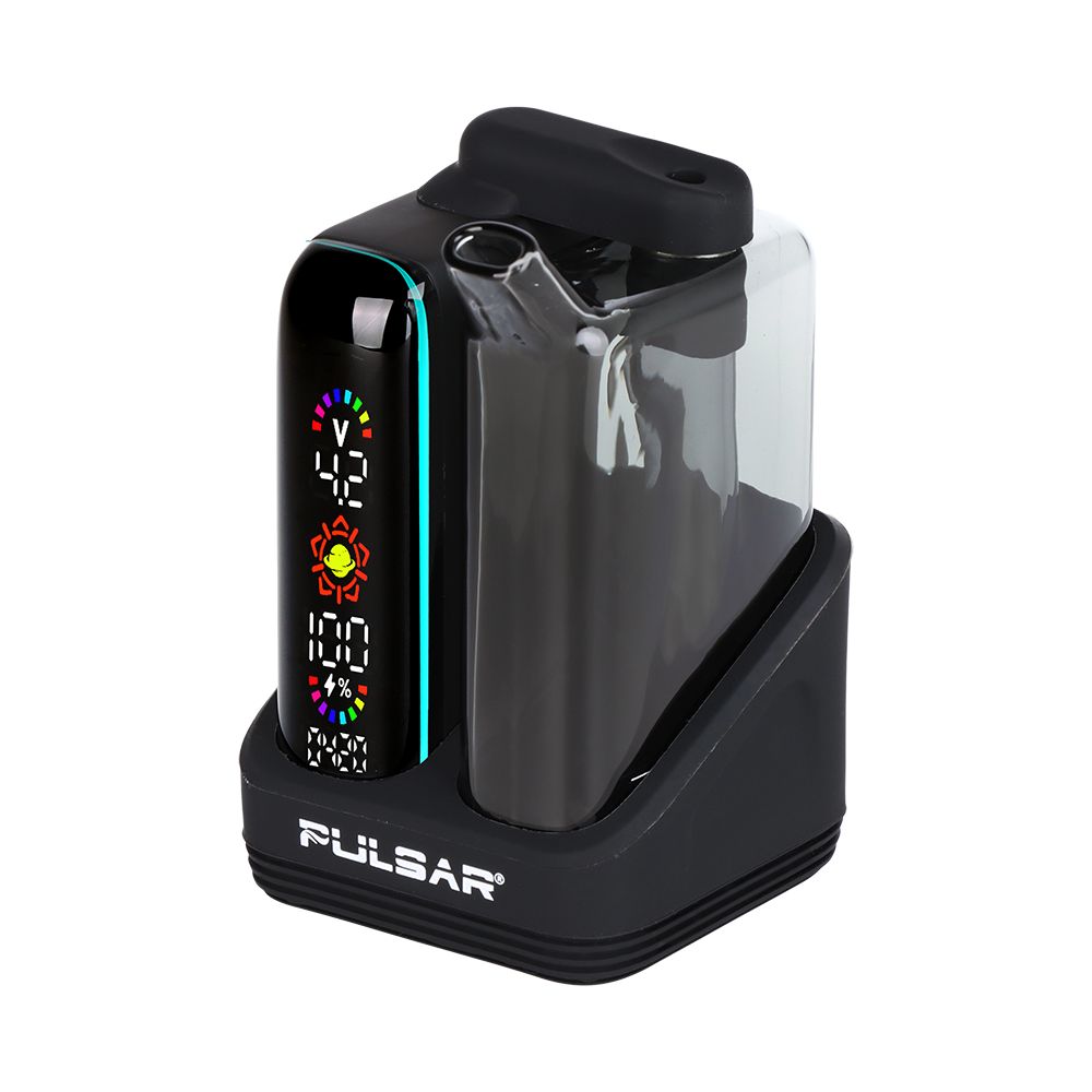 Pulsar DL 5.0 Bubbler Dab Kit with Wax Atomizer - 1000mAh / Black SnowTree Pulsar DL 5.0 Bubbler Dab Kit with Wax Atomizer - 1000mAh / Black SnowTree
