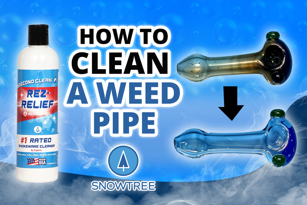 how to clean a weed pipe