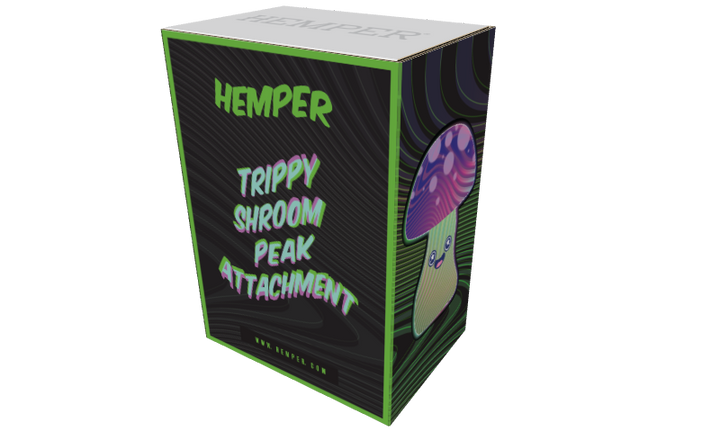 Trippy Shroom Puffco Peak Top