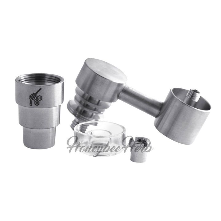 TITANIUM 4 IN 1 SIDECAR HYBRID BANGER DAB NAIL
