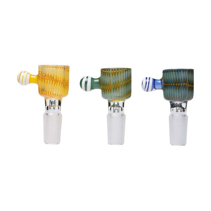 Human Grade Pack of 3 Color + Marble Bowls (14mm)