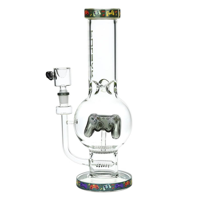 Pulsar Game Time Bubble Base Glass Water Pipe