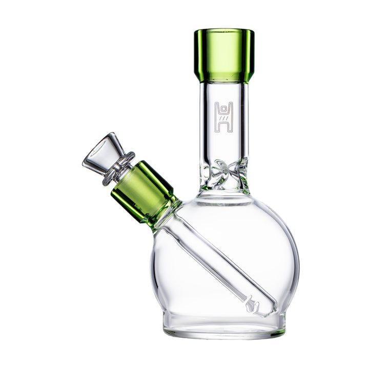 Human Grade 6" Ball Water Pipe (Matrix Green)