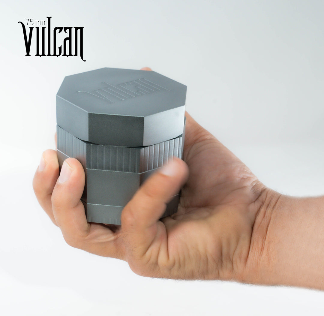 Vulcan 4-Piece Grinder 3" (Gun Metal)