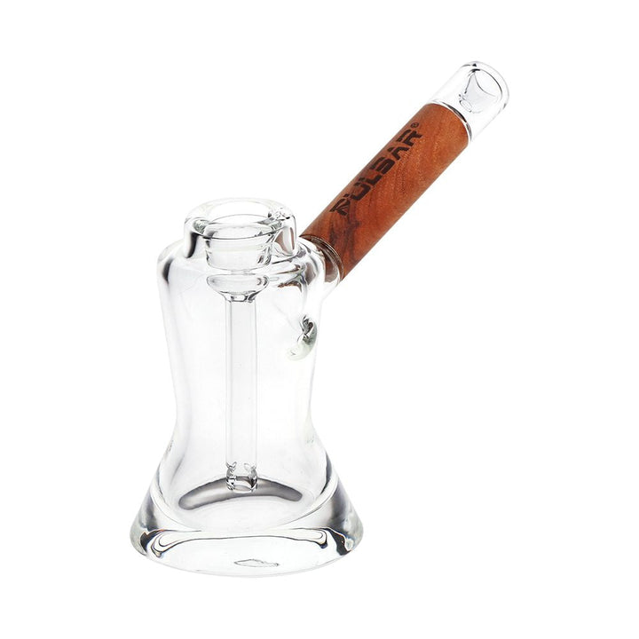 Pulsar Grove Wood on Glass Bubbler