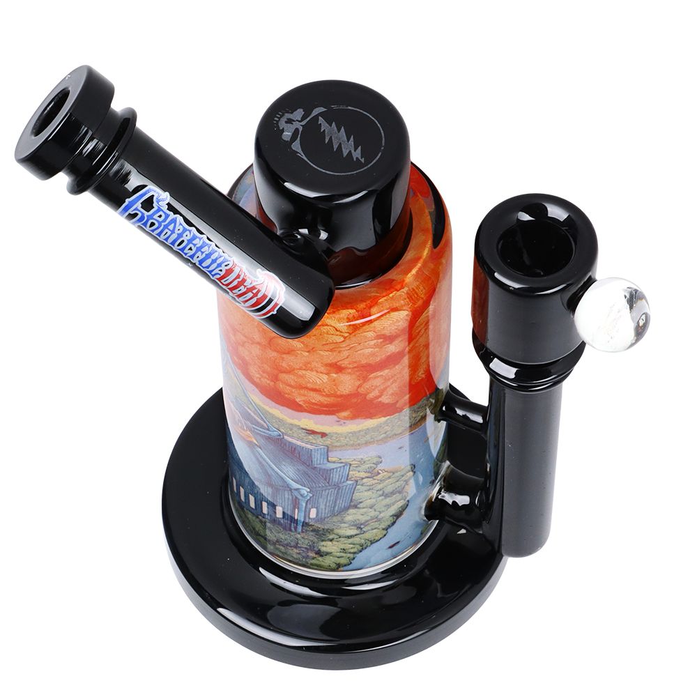 Grateful Dead x Pulsar Inside Print Water Pipe - 8.5" / 14mm F / Boxer