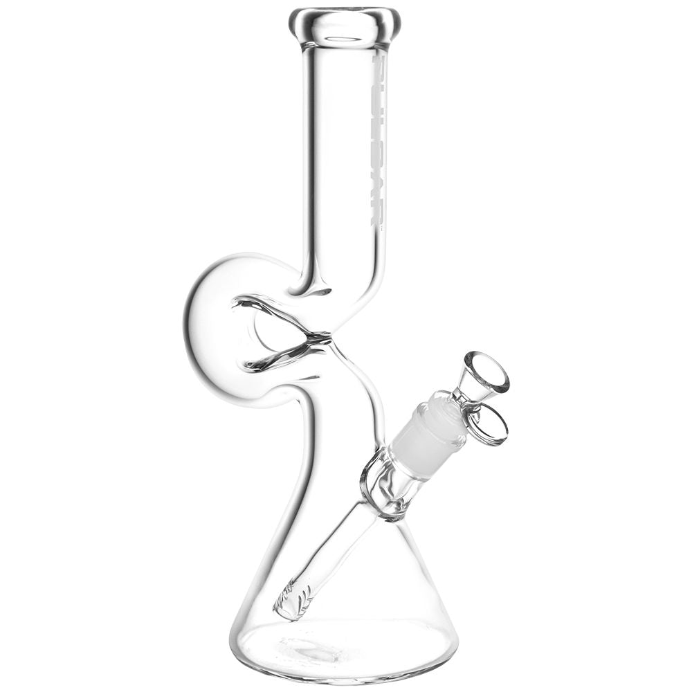 Handle Glass Beaker Water Pipe