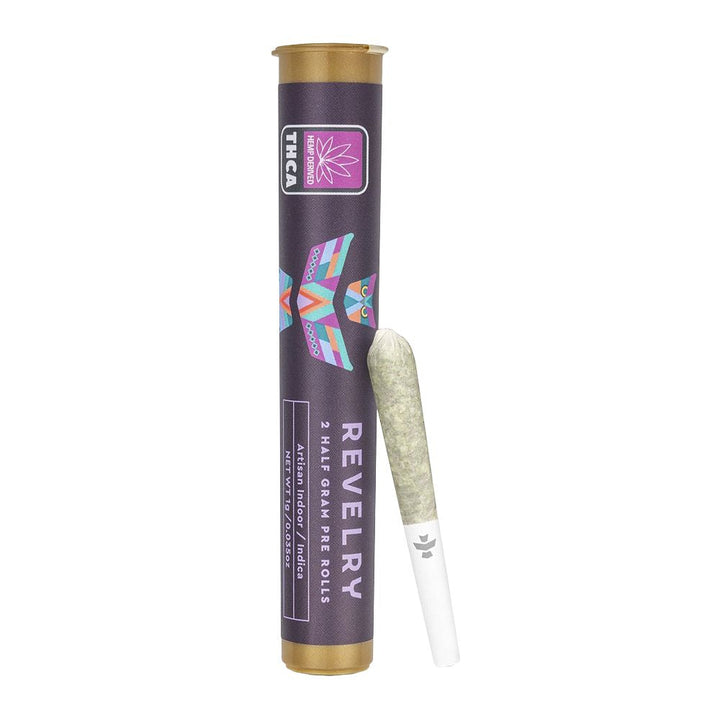 Revelry Premium Indoor THCA Pre-Rolls | 0.5g (2 Pack)