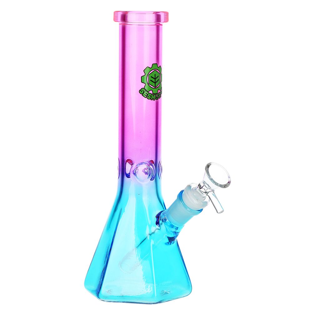 SeshGear Prismatic Bliss Ombre Glass Water Pipe