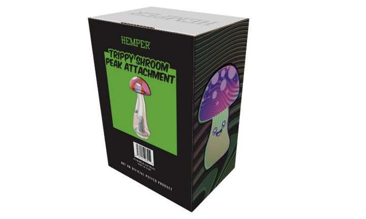 Trippy Shroom Puffco Peak Top