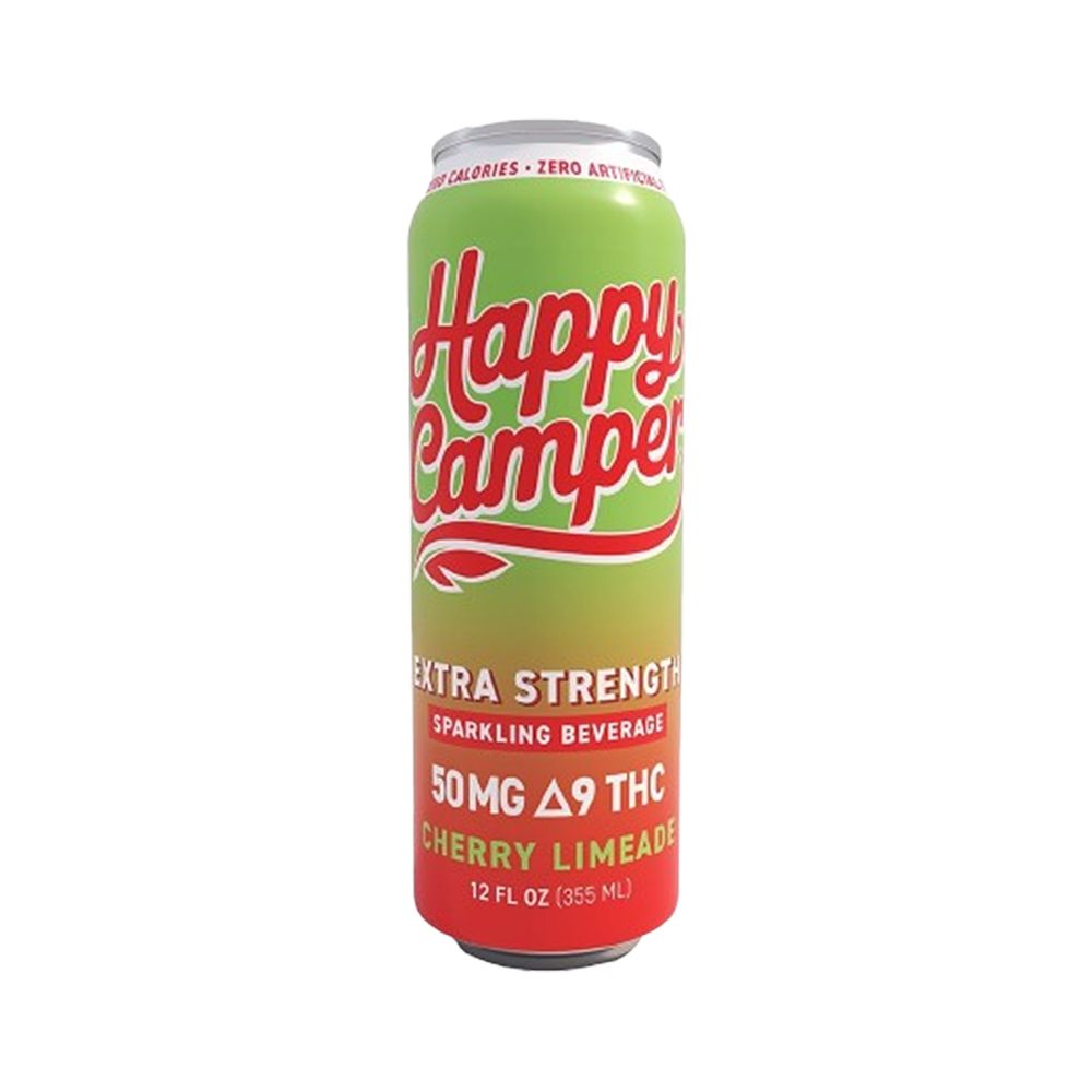 Happy Camper D9 THC Sparkling Beverage | 50mg | (12ct Case)