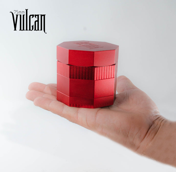 Vulcan 4-Piece Grinder 3" (Red)