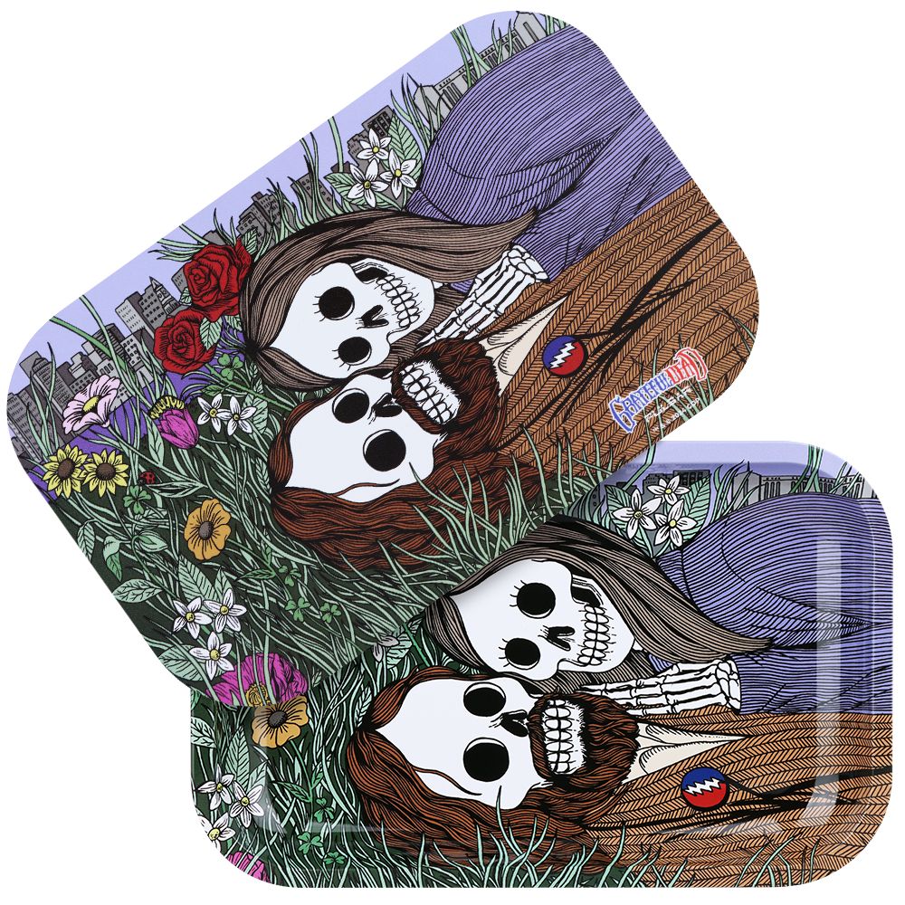 Grateful Dead x Pulsar Rolling Tray & Lid Kit - Flower Couple