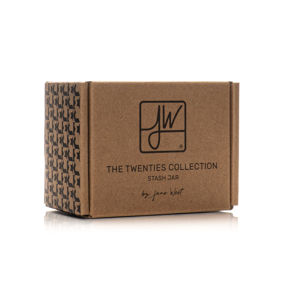 Twenties Collection Jar (Clear)