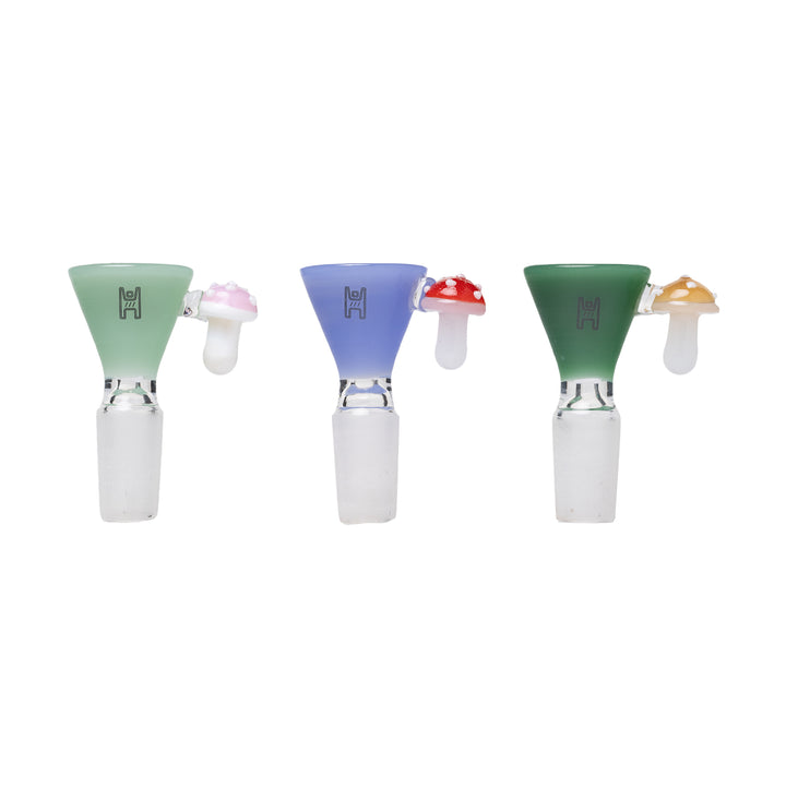 Human Grade Pack of 3 Shroom Handle Bowls (14mm)