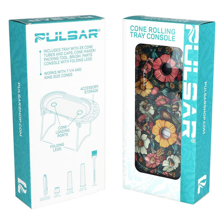 Pulsar Elevated Cone Rolling Tray Console