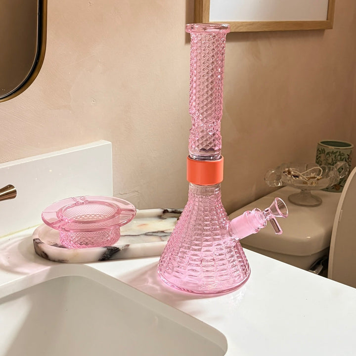 Jane West x Prism Modular Water Pipe (Pink)