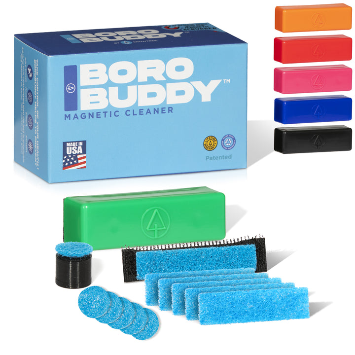 BoroBuddy Magnetic Cleaner set green