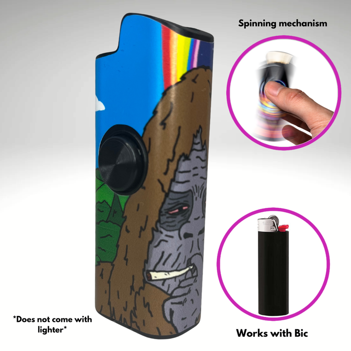Fidget Spinner Lighter Case (Sassy FLKR)