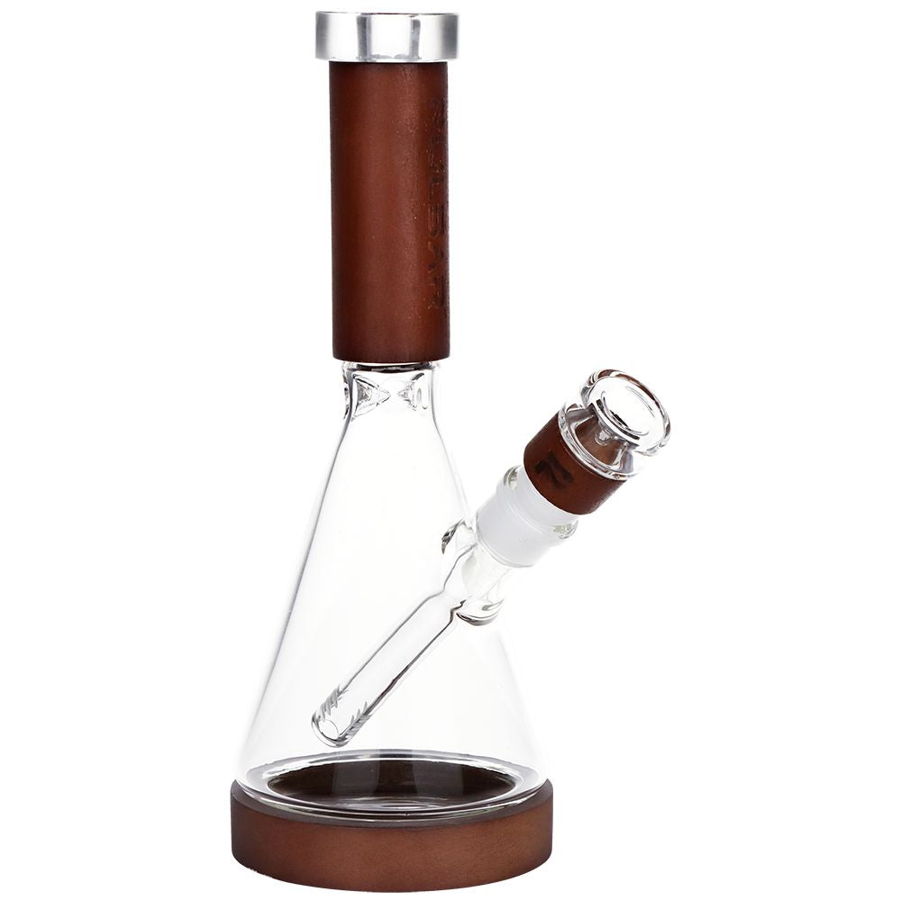 Pulsar Grove Wood on Glass Beaker Water Pipe