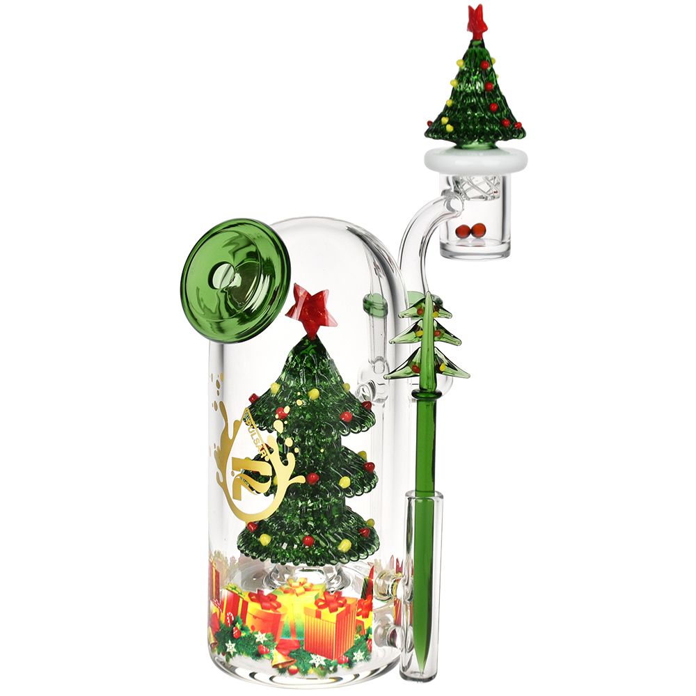 Christmas Tree Glass Dab Rig Set