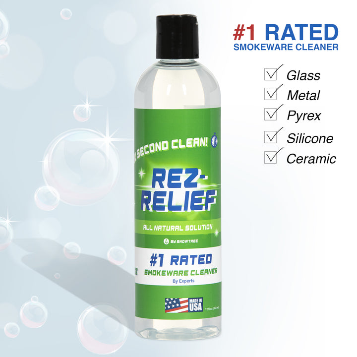 Rez Relief Cleaning Solution ad