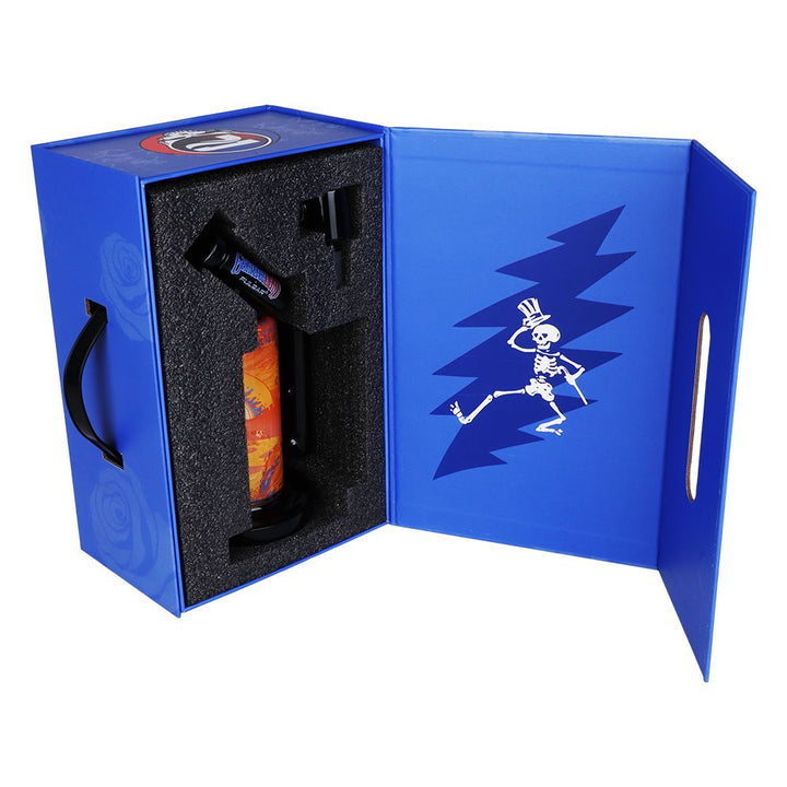 Grateful Dead x Pulsar Inside Print Water Pipe - 8.5" / 14mm F / Sunset Dance