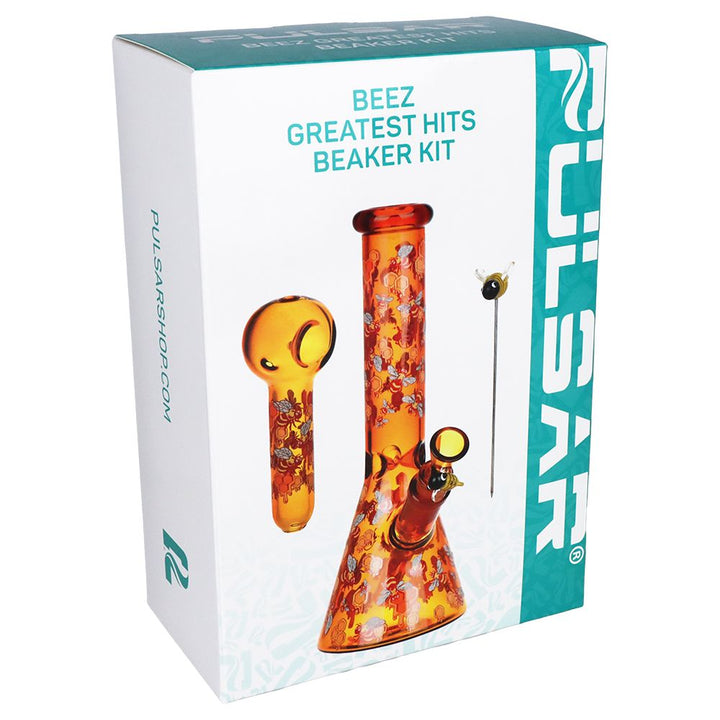 Pulsar Greatest Hits Series Glow Herb Pipe Duo / 10" / 14mm F