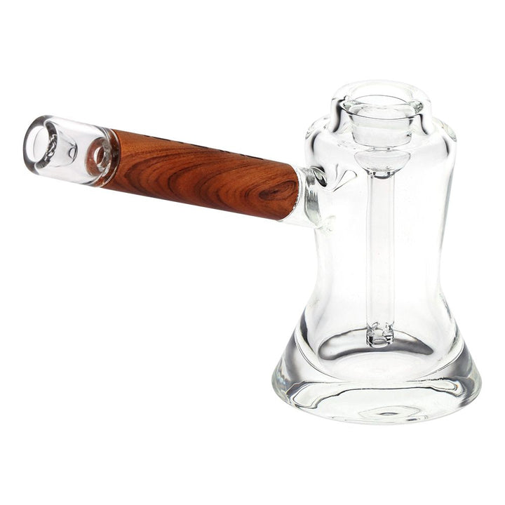 Pulsar Grove Wood on Glass Bubbler