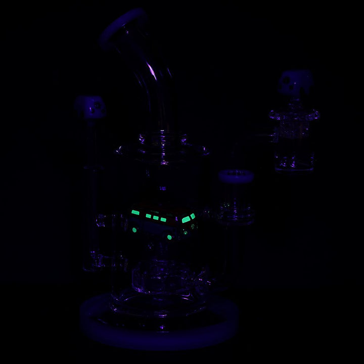 Pulsar Glow VW Bus Glass Dab Rig Set