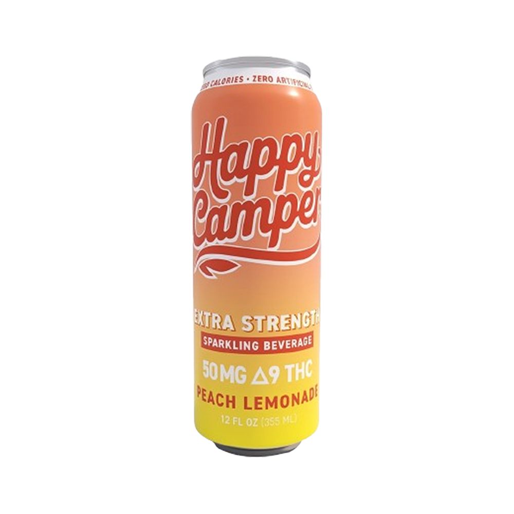 Happy Camper D9 THC Sparkling Beverage | 50mg | (12ct Case)