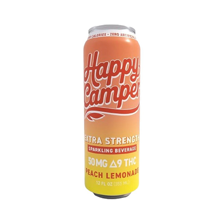 Happy Camper D9 THC Sparkling Beverage | 50mg | (12ct Case)