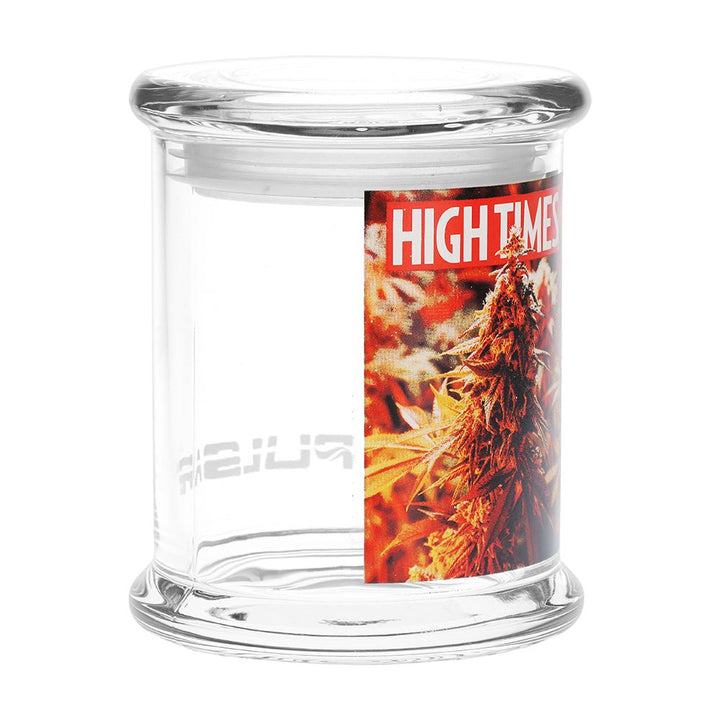 High Times x Pulsar 420 Jars Pop Top (Holds 1/2oz flower)