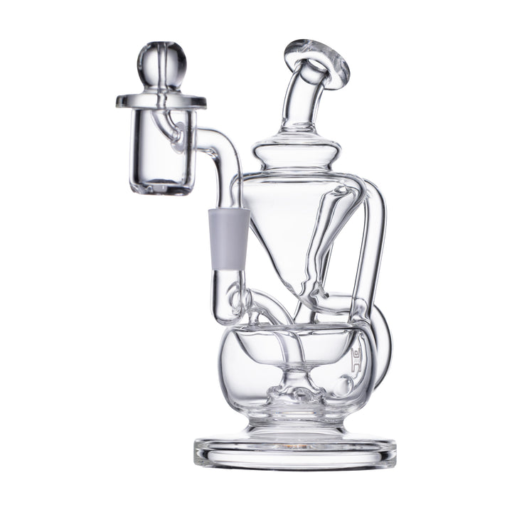 Human Grade 5" Recycler Dab Rig (Clear)