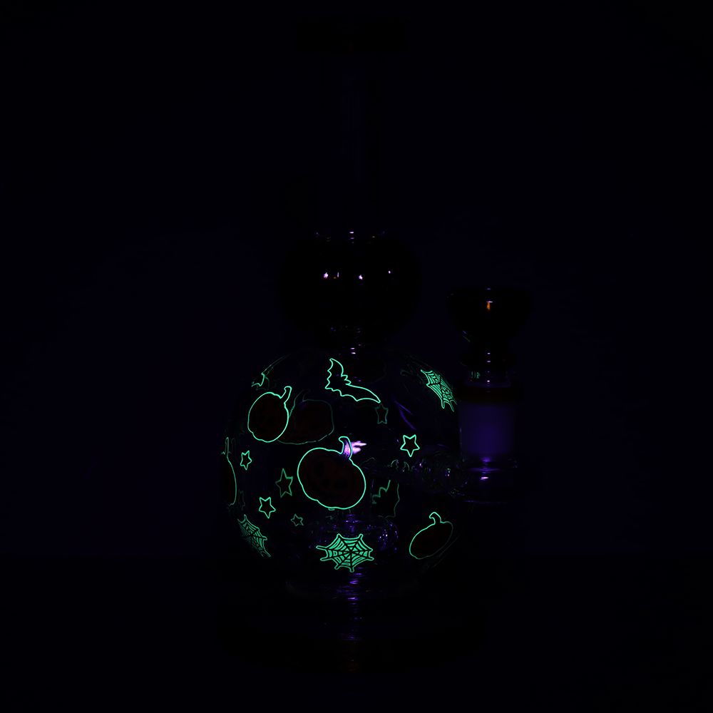 Pulsar Crazy Pumpkins Glass Water Pipe