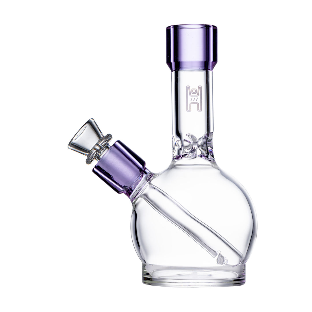 Human Grade 6" Ball Water Pipe (Lavender)
