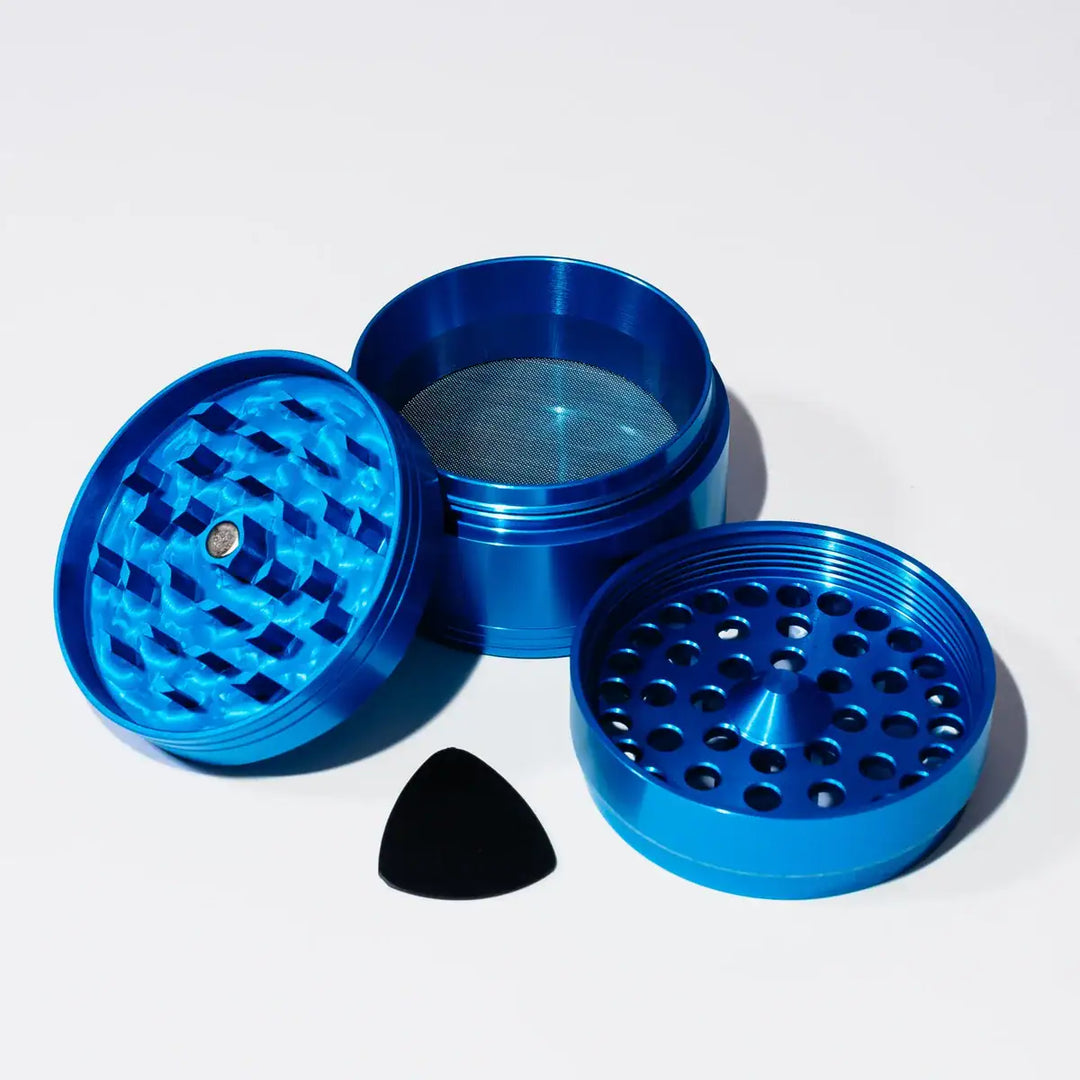 Blazy Susan 4-Piece Grinder (Blue)