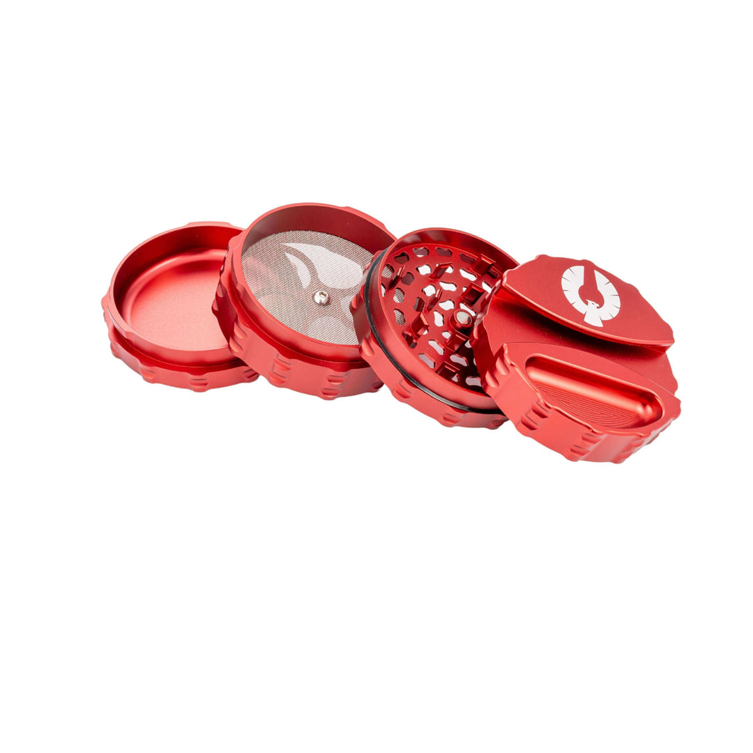 phoenician classic 4 piece grinders red