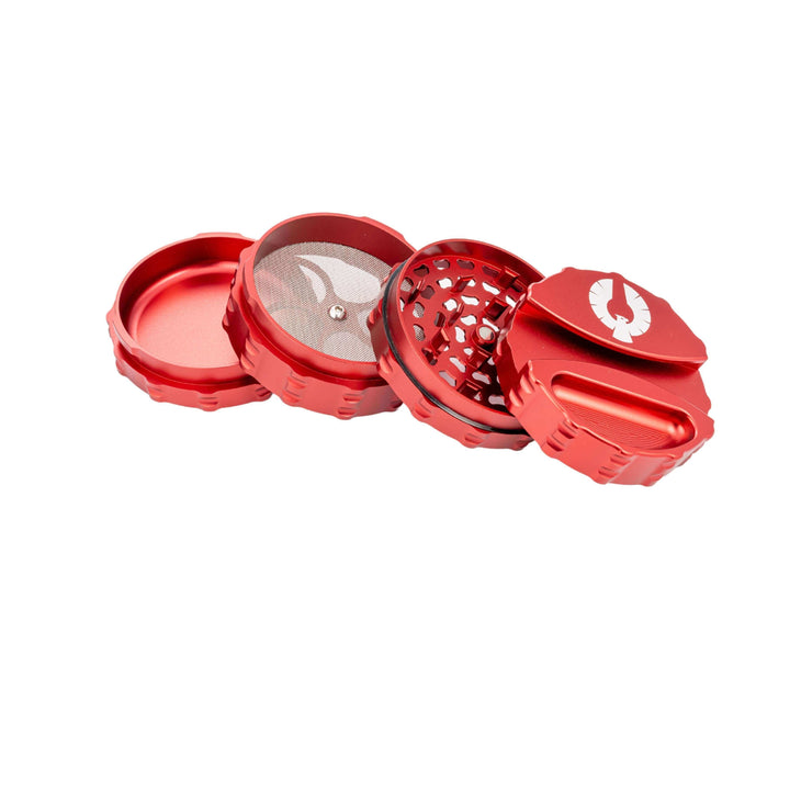 phoenician classic 4 piece grinders red