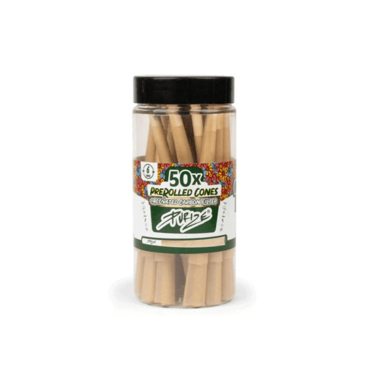 Purize Activated Charcoal Pre-Rolled Cones - Xtra Slim (50 Cones)