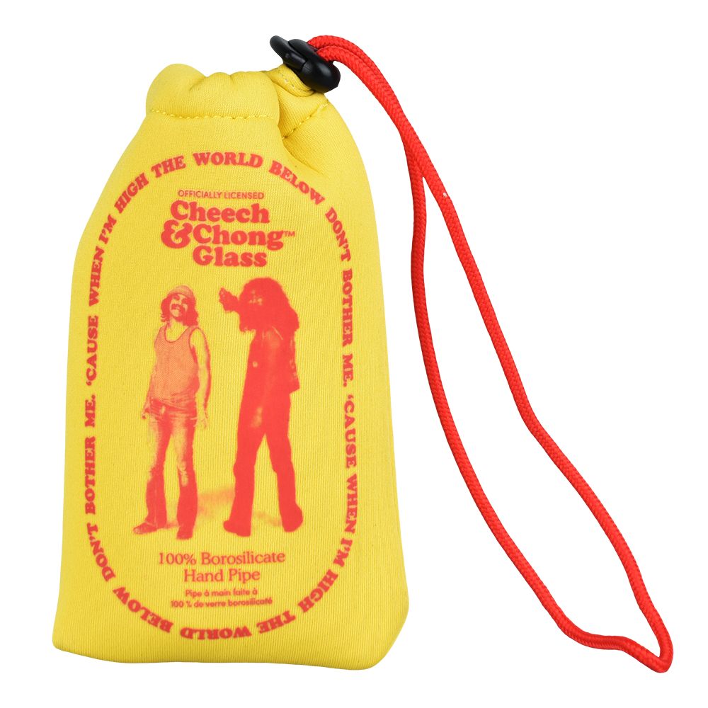 Cheech & Chong Glass Happy Herbs Spoon Pipe