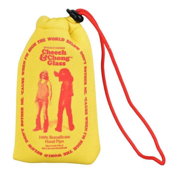 Cheech & Chong Glass Happy Herbs Spoon Pipe