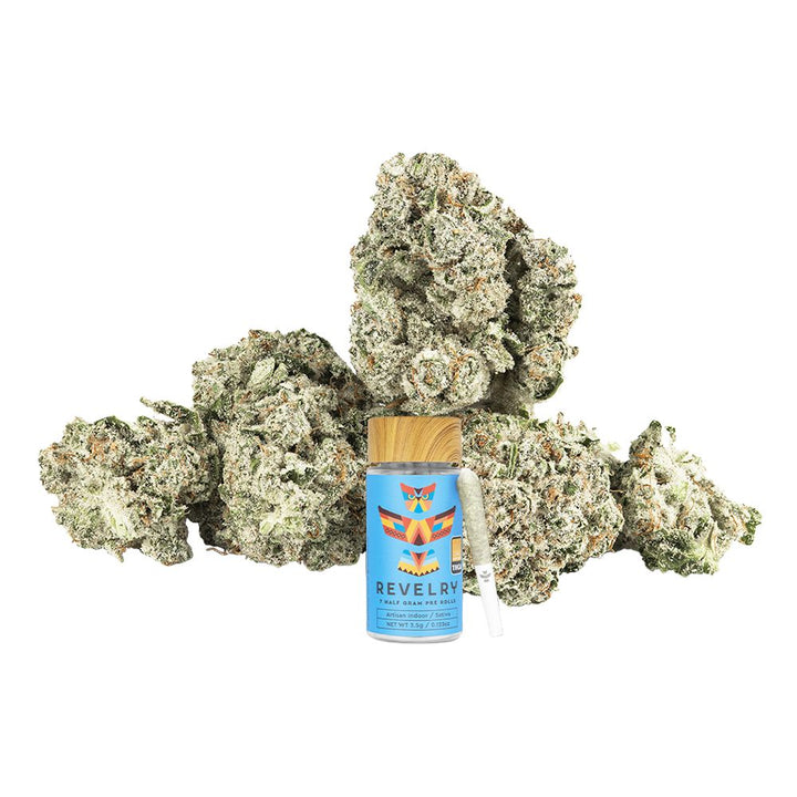 Revelry Premium Indoor THCA Pre-Rolls | 0.5g (7 Pack)