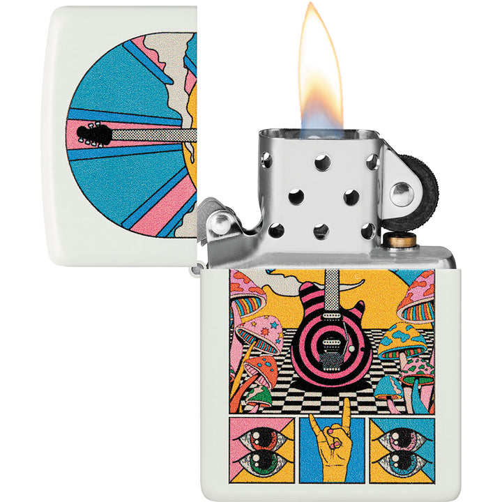 Guitar Zippo Lighter