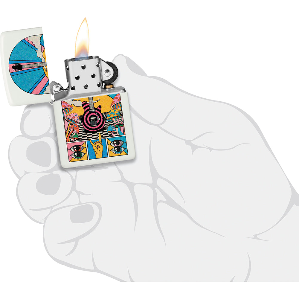 Guitar Zippo Lighter