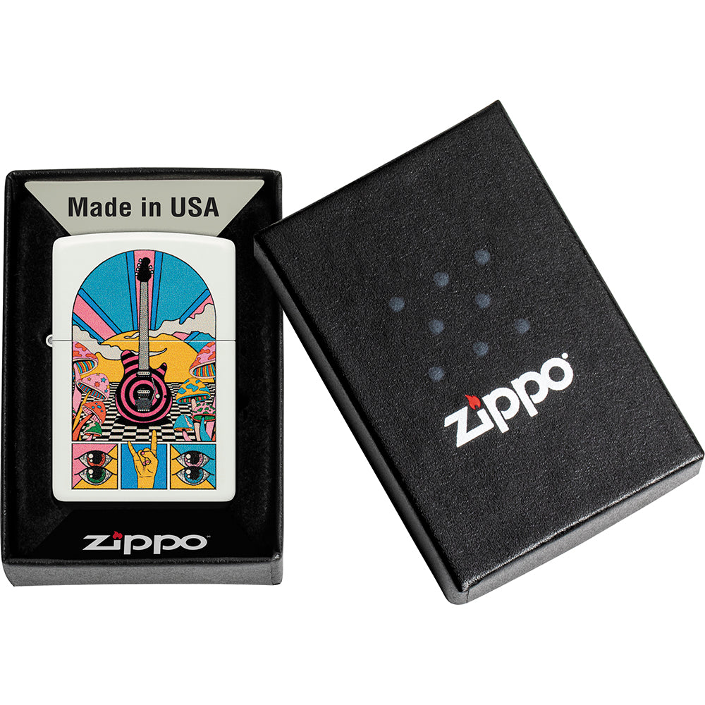 Guitar Zippo Lighter