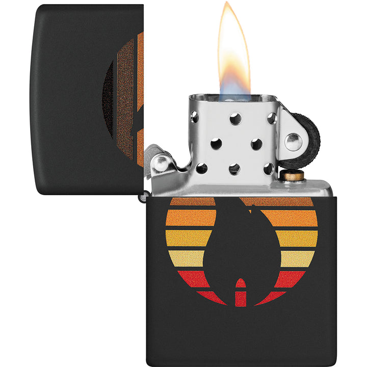 Flame Zippo Lighter