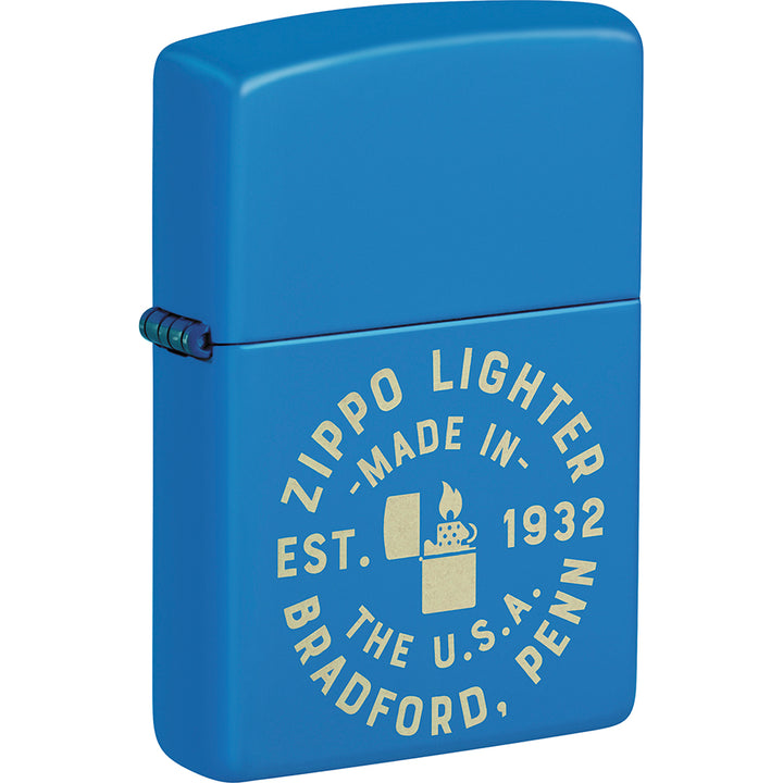 OG Blue Zippo Lighter