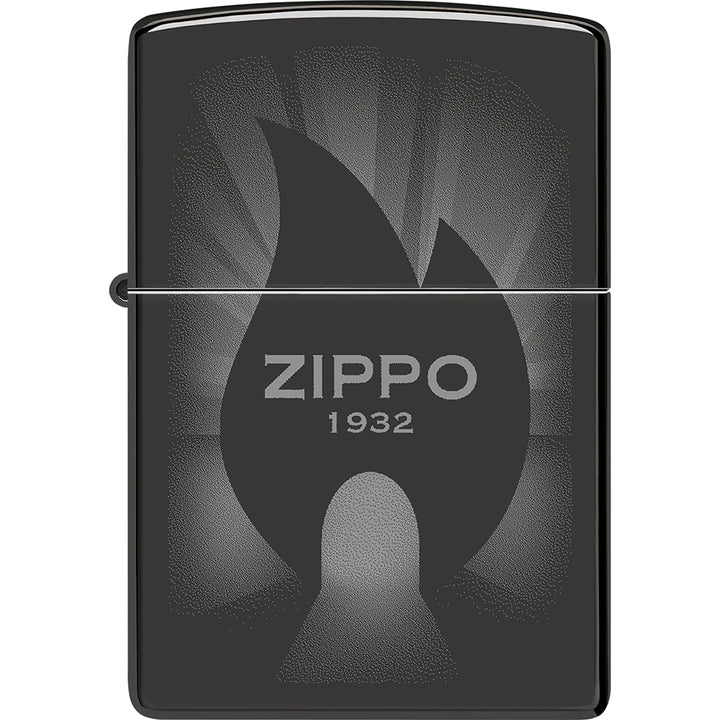 Flame Silhouette Zippo Lighter