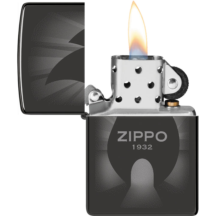 Flame Silhouette Zippo Lighter